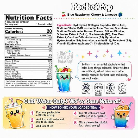 Rocket Pop (Caffeine-free)