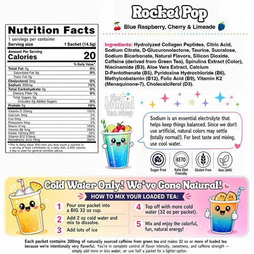Rocket Pop ingredient